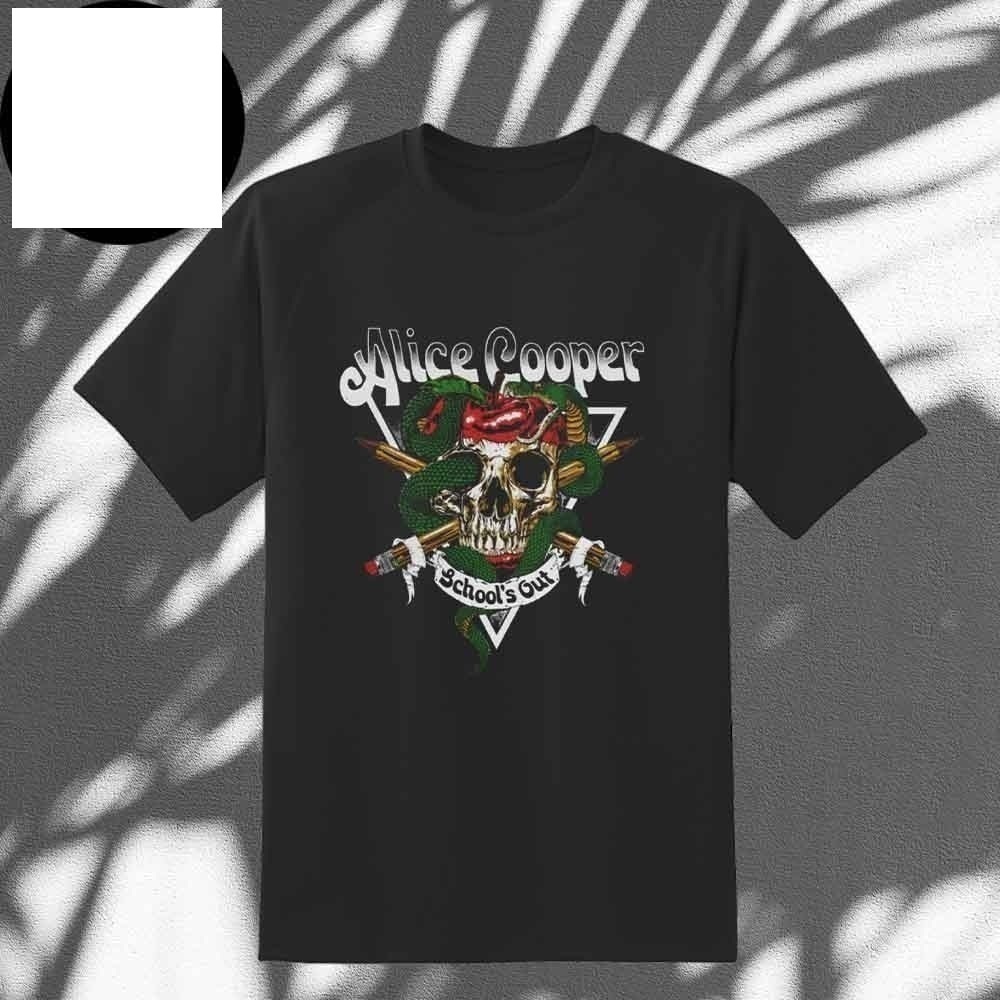 Alice Cooper Schools Out Anniversary Rock Graphic Fan Gift T-Shirt